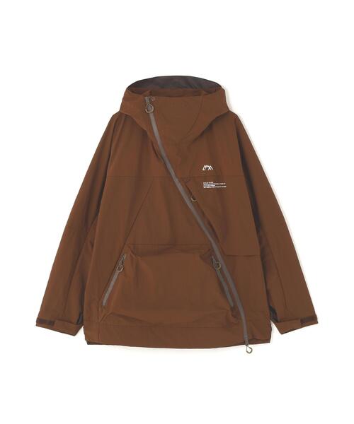 CMF OUTDOOR GARMENT(シーエムエフアウトドアガーメント)の「CMF OUTDOOR GARMENT/シーエムエフ アウトドアガーメント 別注 SLASH SHELL(マウンテンパーカー・メンズ・その他24/ブラック/ブラウン・L/M/XL)」の10枚目の写真