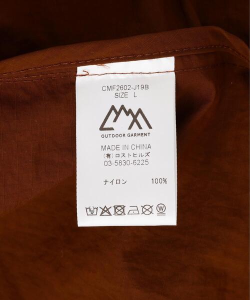 CMF OUTDOOR GARMENT(シーエムエフアウトドアガーメント)の「CMF OUTDOOR GARMENT/シーエムエフ アウトドアガーメント 別注 SLASH SHELL(マウンテンパーカー・メンズ・その他24/ブラック/ブラウン・L/M/XL)」の19枚目の写真