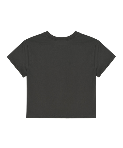 NICK&NICOLE(ニックアンドニコール)の「SEAM HALF TOP_CHARCOAL(Tシャツ/カットソー・レディース・その他・FREE)」の2枚目の写真