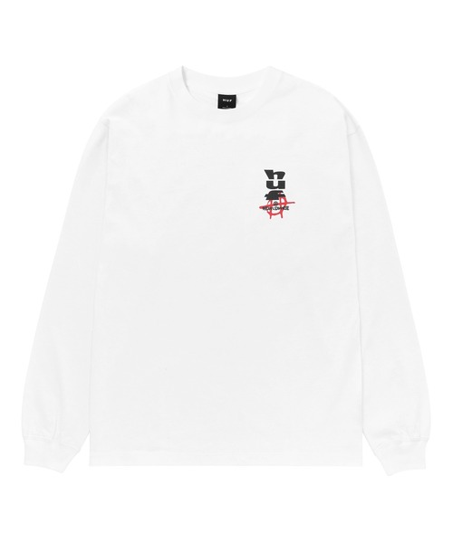 HUF(ハフ)の「CUT AND PASTE LS TEE(Tシャツ/カットソー・メンズ・ホワイト/ネイビー/ブラック・XL/L/M/S/XXL)」の5枚目の写真