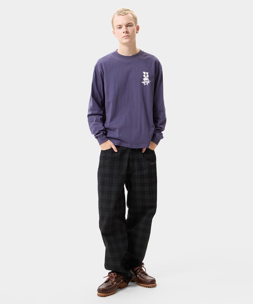 HUF(ハフ)の「CUT AND PASTE LS TEE(Tシャツ/カットソー・メンズ・ホワイト/ネイビー/ブラック・XL/L/M/S/XXL)」の16枚目の写真