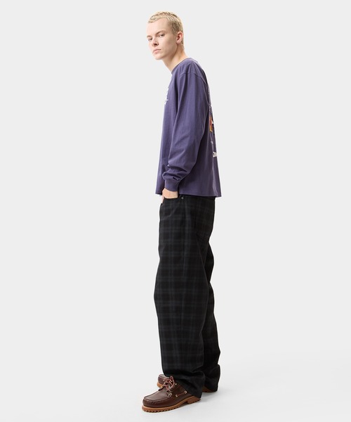 HUF(ハフ)の「CUT AND PASTE LS TEE(Tシャツ/カットソー・メンズ・ホワイト/ネイビー/ブラック・XL/L/M/S/XXL)」の17枚目の写真