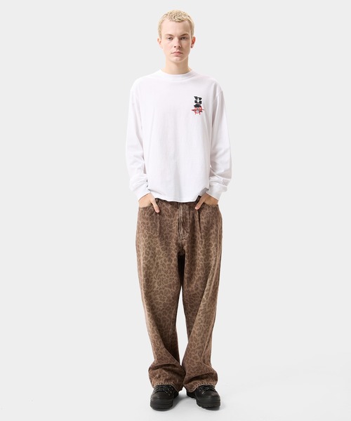 HUF(ハフ)の「CUT AND PASTE LS TEE(Tシャツ/カットソー・メンズ・ホワイト/ネイビー/ブラック・XL/L/M/S/XXL)」の10枚目の写真