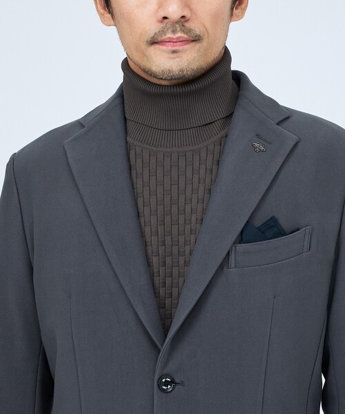 ABAHOUSE GRAY(アバハウスグレイ)の「【G-STAGEコラボ】コーデュロイ ストレッチ ジャケット / セットアップ対応(テーラードジャケット・メンズ・グレー・44/46/48/50)」の9枚目の写真