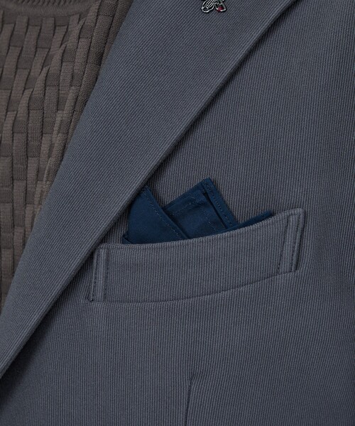 ABAHOUSE GRAY(アバハウスグレイ)の「【G-STAGEコラボ】コーデュロイ ストレッチ ジャケット / セットアップ対応(テーラードジャケット・メンズ・グレー・44/46/48/50)」の11枚目の写真