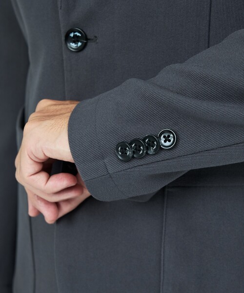 ABAHOUSE GRAY(アバハウスグレイ)の「【G-STAGEコラボ】コーデュロイ ストレッチ ジャケット / セットアップ対応(テーラードジャケット・メンズ・グレー・44/46/48/50)」の13枚目の写真