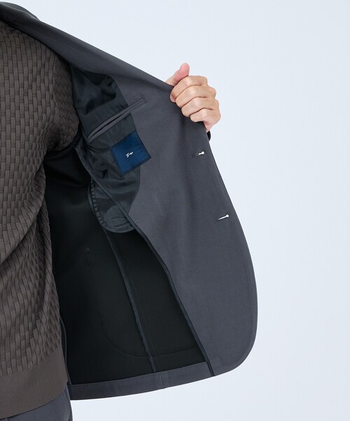 ABAHOUSE GRAY(アバハウスグレイ)の「【G-STAGEコラボ】コーデュロイ ストレッチ ジャケット / セットアップ対応(テーラードジャケット・メンズ・グレー・44/46/48/50)」の3枚目の写真