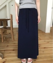Drawstring Maxi Skirt / ドローストリングマキシスカート