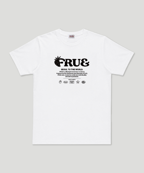 FRUAND(フルアンド)の「SEOUL T-SHIRT_WHITE(Tシャツ/カットソー・レディース・その他・FREE)」の1枚目の写真
