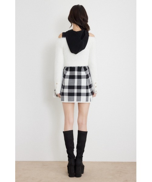 rienda(リエンダ)の「【AW先行アイテム】カーデセットフードミニニットワンピース 秋服 冬服(ワンピース・レディース・ホワイト系その他2/ブルー系その他/ベージュ系その他・FREE)」の20枚目の写真