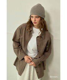 ALEXIA STAM | Relaxed Plaid Shirt /リラックスチェックシャツ(シャツ/ブラウス)
