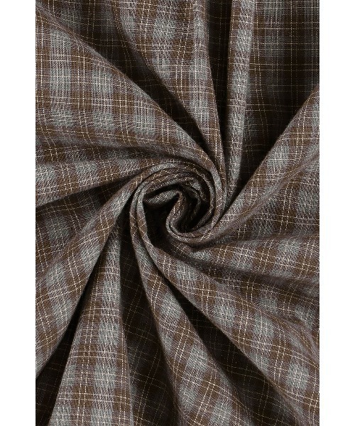 ALEXIA STAM(アリシアスタン)の「Relaxed Plaid Shirt /リラックスチェックシャツ(シャツ/ブラウス・レディース・ネイビー/グレー/ブラウン・FREE)」の16枚目の写真