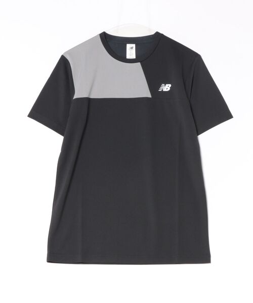 NEW BALANCE(ニューバランス)の「《New Balance》MT6271QR(Tシャツ/カットソー・メンズ・ブルー/ブラック・M/L/XL/S/2L)」の1枚目の写真