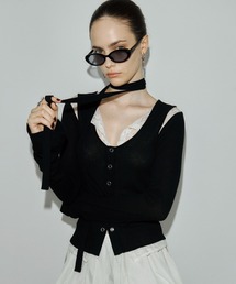 LAYERED LACE CHOKER TOPS/レイヤードレースチョーカートップス