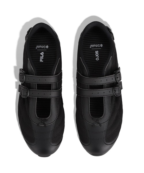 FILA(フィラ)の「FILA X OJOS RITMO SLEEK VC / フィラ x オホス リトモ スリーク VC(スニーカー・レディース・ブラック・23.0cm/26.0cm/25.0cm/24.0cm)」の2枚目の写真