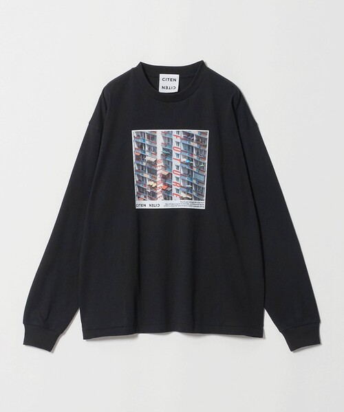 CITEN(シテン)の「<CITEN>フォトロンT(Tシャツ/カットソー・レディース・ホワイト/ブラック・FREE)」の13枚目の写真