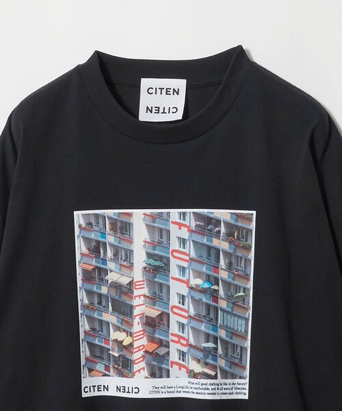 CITEN(シテン)の「<CITEN>フォトロンT(Tシャツ/カットソー・レディース・ホワイト/ブラック・FREE)」の11枚目の写真