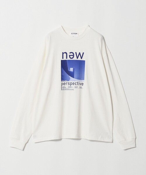 CITEN(シテン)の「<CITEN>フォトロンT(Tシャツ/カットソー・レディース・ホワイト/ブラック・FREE)」の7枚目の写真