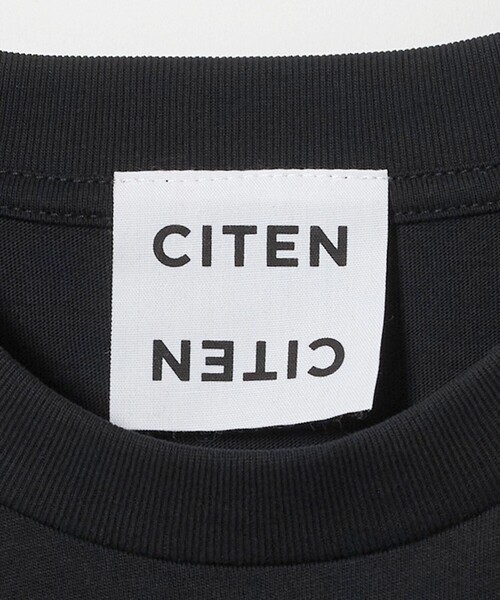 CITEN(シテン)の「<CITEN>フォトロンT(Tシャツ/カットソー・レディース・ホワイト/ブラック・FREE)」の3枚目の写真