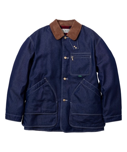 L.L.Bean(エルエルビーン)の「【JAPAN EDITION】ビーンズ・フィールド・コート、フリースラインド インディゴ(デニムジャケット・メンズ・ブルー・LARGE/MEDIUM/SMALL)」の1枚目の写真
