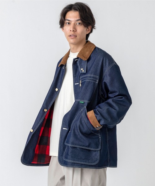 L.L.Bean(エルエルビーン)の「【JAPAN EDITION】ビーンズ・フィールド・コート、フリースラインド インディゴ(デニムジャケット・メンズ・ブルー・LARGE/MEDIUM/SMALL)」の3枚目の写真