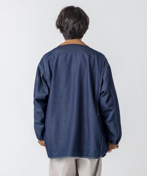 L.L.Bean(エルエルビーン)の「【JAPAN EDITION】ビーンズ・フィールド・コート、フリースラインド インディゴ(デニムジャケット・メンズ・ブルー・LARGE/MEDIUM/SMALL)」の4枚目の写真