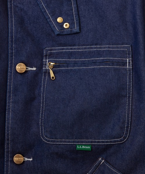L.L.Bean(エルエルビーン)の「【JAPAN EDITION】ビーンズ・フィールド・コート、フリースラインド インディゴ(デニムジャケット・メンズ・ブルー・LARGE/MEDIUM/SMALL)」の6枚目の写真