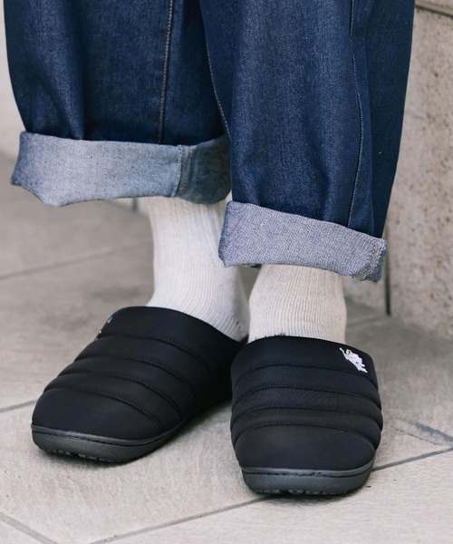 U.S. POLO ASSN.(ユーエスポロアッスン)の「U.S. POLO ASSN. ユーエスポロアッスン 別注コラボ ワンポイントロゴ 無地/レオパード柄 ライニングボアモックシューズ(スリッポン・メンズ・レオパード/グレー/ネイビー/カーキ/ブラック系1/ブラック/ベージュ/ブラック系・S/M/L/LL/3L)」の17枚目の写真