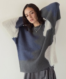 《UNISEX》ニュアンスガラニット