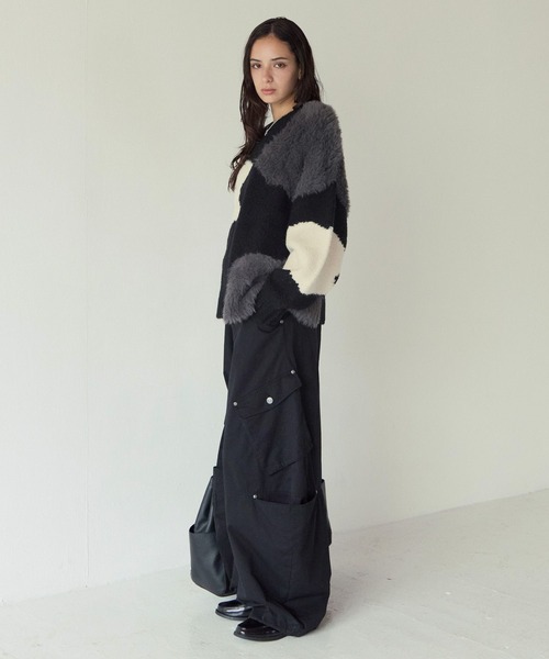PBLIM(ページボーイリム)の「《UNISEX》ニュアンスガラニット(ニット/セーター・レディース・ブラック系/グレー系・FREE)」の10枚目の写真