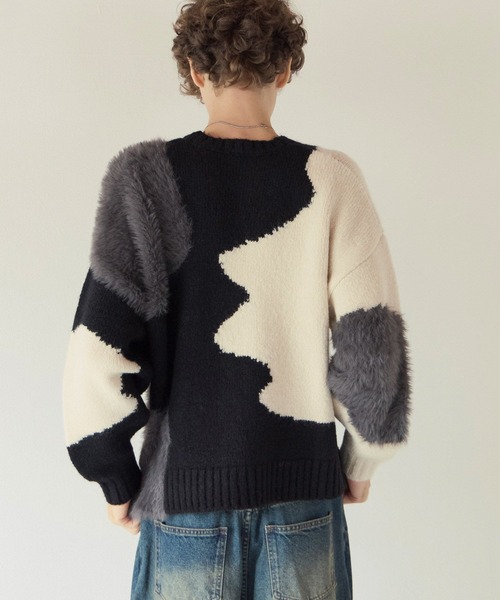 PBLIM(ページボーイリム)の「《UNISEX》ニュアンスガラニット(ニット/セーター・レディース・ブラック系/グレー系・FREE)」の16枚目の写真