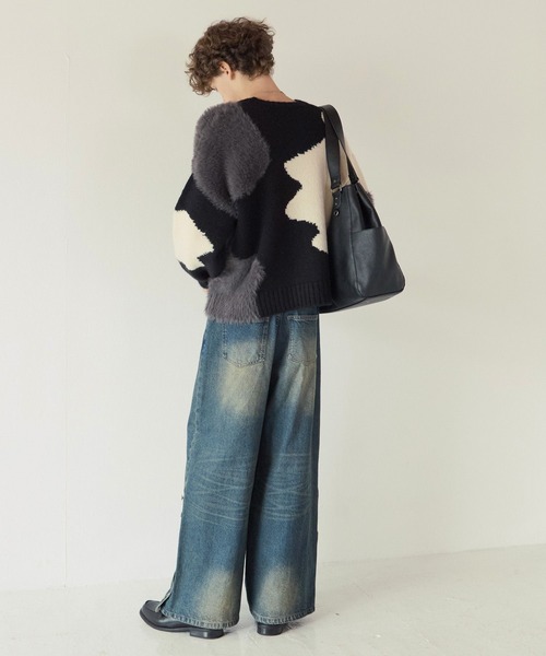PBLIM(ページボーイリム)の「《UNISEX》ニュアンスガラニット(ニット/セーター・レディース・ブラック系/グレー系・FREE)」の20枚目の写真