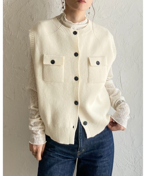 She's Closet(シーズクローゼット)の「長袖 プチハイネック シアージャガードトップス(Tシャツ/カットソー・レディース・ブラウン/ブラック/バーガンディー/アイボリー・FREE)」の7枚目の写真