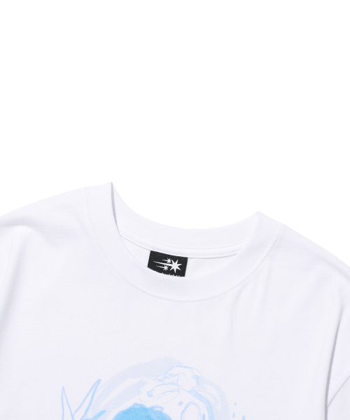 NICE GHOST CLUB(ナイスゴーストクラブ)の「STARRY ANGEL LS TEE_WHITE(NG2GFUT552A)(Tシャツ/カットソー・レディース・ホワイト・SMALL/MEDIUM)」の3枚目の写真