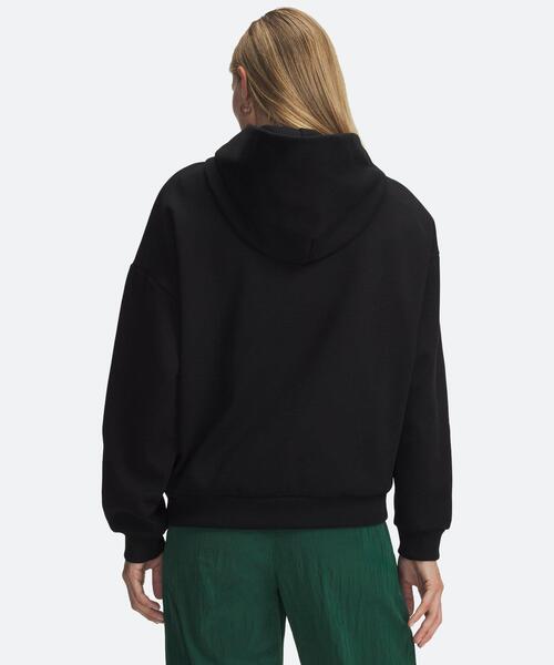 UNDER ARMOUR(アンダーアーマー)の「UAアイコンフリース フーディー(ライフスタイル/レディース)(スウェット・レディース・ブラック系・L/M/S/XL)」の2枚目の写真