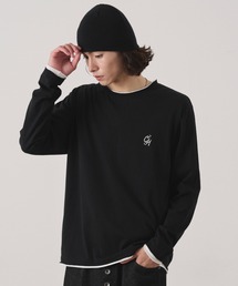 WEGO/【26年秋冬新作】カットオフレイヤードT(LS)