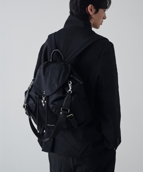 SATURDAY ELEVEN(サタデーイレブン)の「NO.2 セチェニ バックパック_ブラック(バックパック/リュック・レディース・その他・FREE)」の13枚目の写真