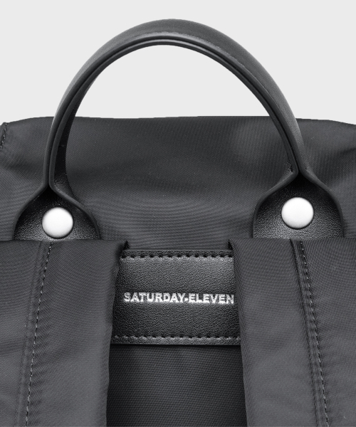 SATURDAY ELEVEN(サタデーイレブン)の「NO.2 セチェニ バックパック_ブラック(バックパック/リュック・レディース・その他・FREE)」の4枚目の写真