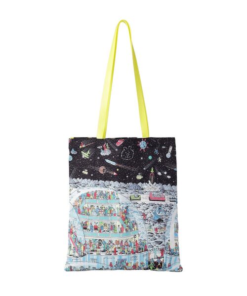 AMERICAN HOLIC(アメリカンホリック)の「【WHERE'S WALLY?】MAPプリントトートBAG(トートバッグ・レディース・レッド/イエロー/ピンク/ブルー・FREE)」の8枚目の写真
