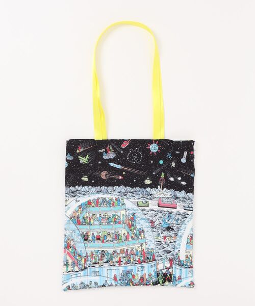 AMERICAN HOLIC(アメリカンホリック)の「【WHERE'S WALLY?】MAPプリントトートBAG(トートバッグ・レディース・レッド/イエロー/ピンク/ブルー・FREE)」の10枚目の写真