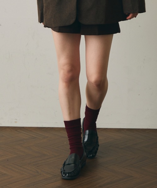 Trish(トリッシュ)の「ギャザーローファー(ローファー・レディース・ベージュ/ブラック・SMALL/MEDIUM/X-LARGE/LARGE)」の13枚目の写真