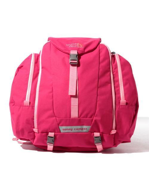 ノースフェイス sunny camper 40L林間学校キャンプリュック ピンク ノースフェイス sunny camper 40L林間学校キャンプリュック ピンク