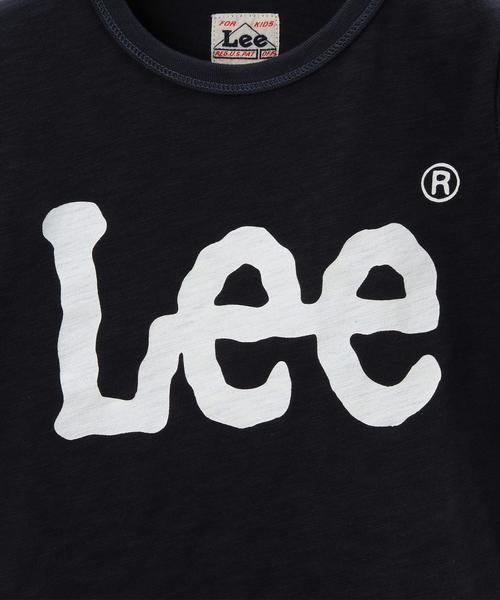 Lee(リー)の「WEB限定【LEE(リー)】ロゴ プリント Tシャツ(Tシャツ/カットソー・キッズ・ネイビー/ホワイト・100cm/110cm/120cm)」の7枚目の写真