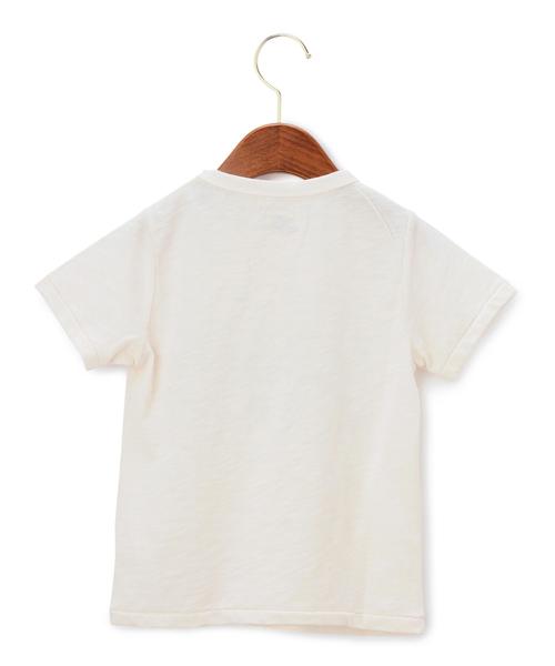 Lee(リー)の「WEB限定【LEE(リー)】ロゴ プリント Tシャツ(Tシャツ/カットソー・キッズ・ネイビー/ホワイト・100cm/110cm/120cm)」の8枚目の写真