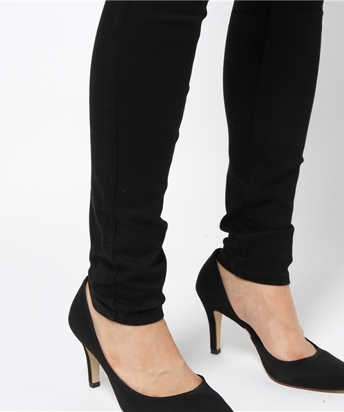 RES DENIM（レスデニム）の「RES DENIM/レスデニム Trashqueen Skinny スキニーデニム ブラックデニム ストレッチ（デニムパンツ・レディース・ブラック・26inch/25inch）」の2枚目の写真