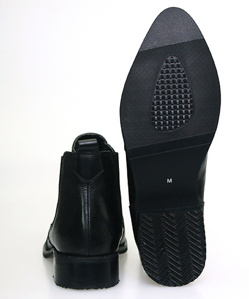 ASZAKKA（アザッカ）の「フラットレザーゴアブーツ（ブーツ・レディース・ブラック/ブラウン/キャメル・L/M）」の7枚目の写真