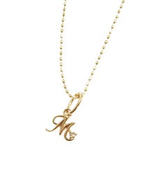 agete アガット K10 イニシャルネックレスT K10イニシャルネックレス（15122116333）（ネックレス）｜agete