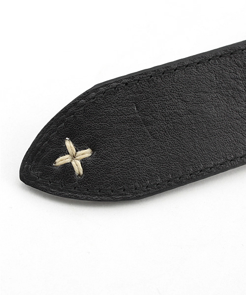 BEAMS PLUS（ビームスプラス）の「BEAMS PLUS / ダブルリングベルト（ベルト・メンズ・ブラック/ブラウン・MEDIUM/LARGE）」の4枚目の写真