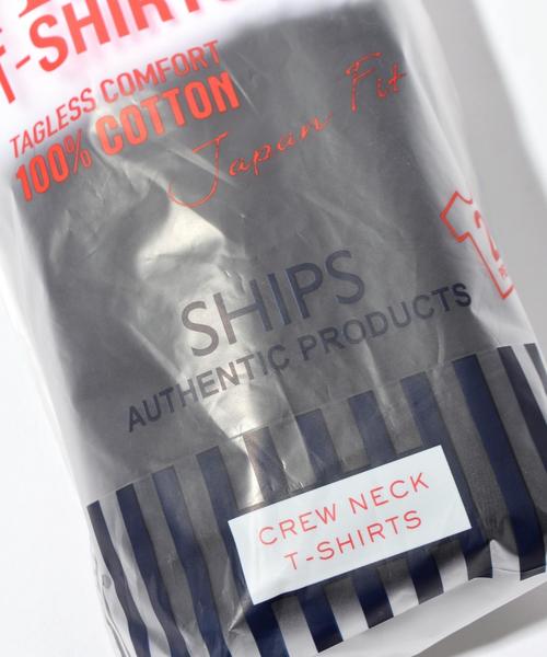 SHIPS（シップス）の「Hanes×SHIPS: コットンTEE白黒（2枚組）◇（Tシャツ/カットソー・レディース・その他・X-SMALL）」の2枚目の写真