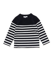 GLOBAL WORK | 【キッズ】ニットキリカエTシャツ長袖/738624(Tシャツ/カットソー)